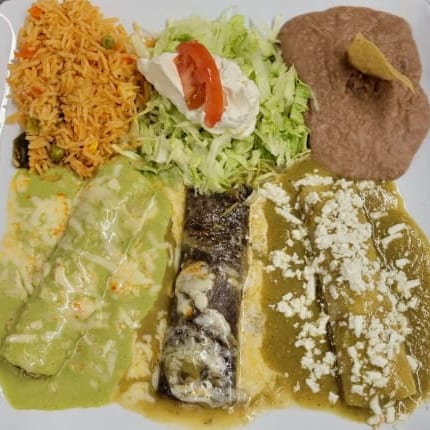 Green Enchiladas.